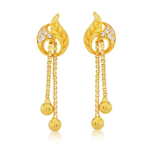 Larkspur Floret Chain Drop Gold 