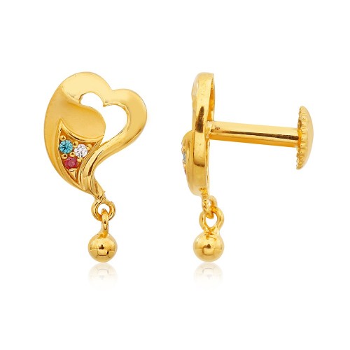 Beautiful 3 Layer Morr Earring For Girls and Women Orange Color Brass  Jhumki Earring Price in India  Buy Beautiful 3 Layer Morr Earring For Girls  and Women Orange Color Brass Jhumki