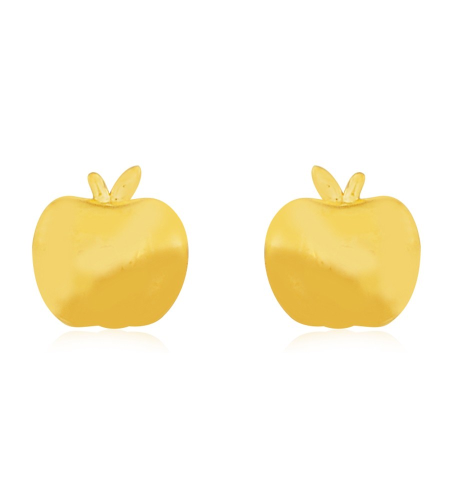 Apple Baby Gold Stud Jewelry Online Shopping Gold Earring